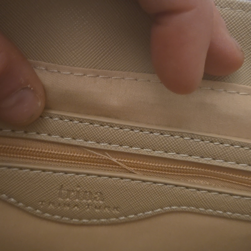 Trina Turk Beige Satchel NWT - Picture 11 of 11